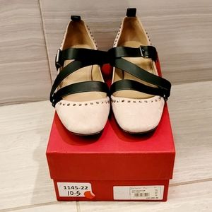 Valentino - Flat Ballerina (Blush Pink)